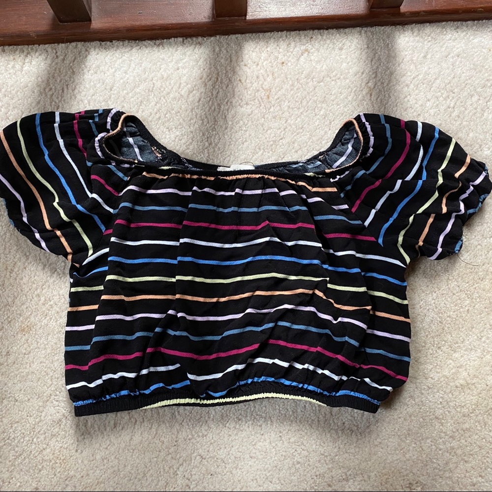 Pacsun off the shoulder shirt